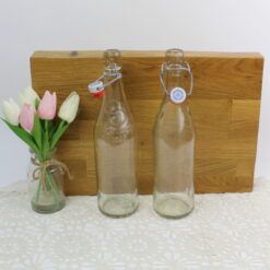 French Vintage Glass Bottles
