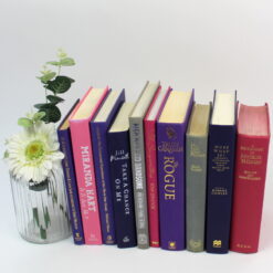 Pink & Purple Decorative Books