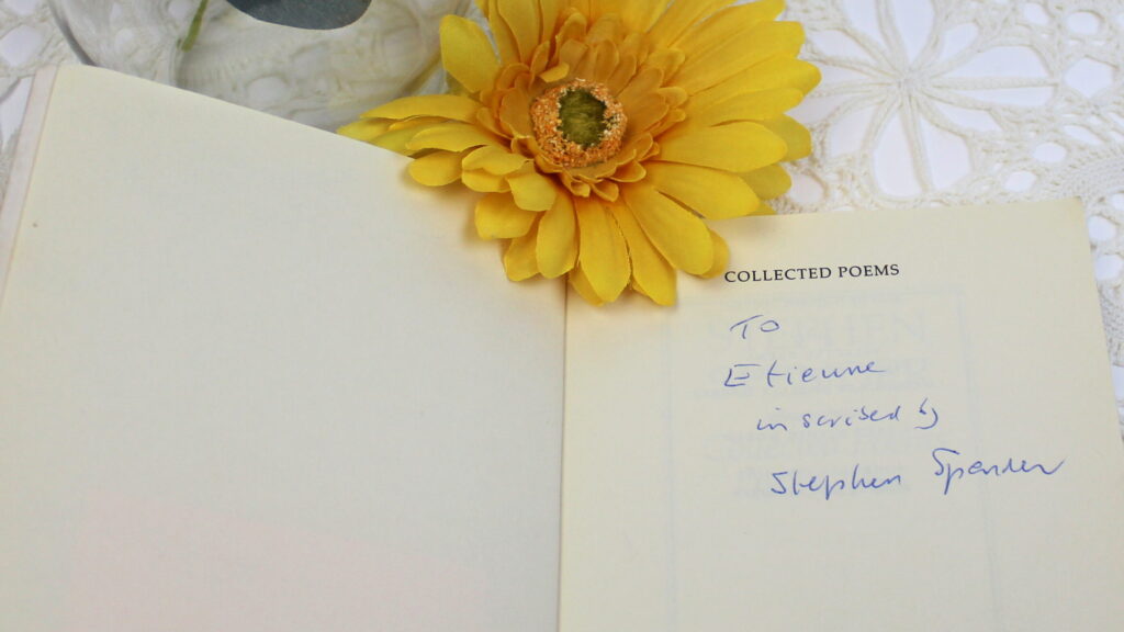 Stephen Spender Poems - Collecting Signed Books