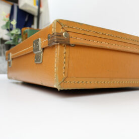 Vintage Tan Suitcase