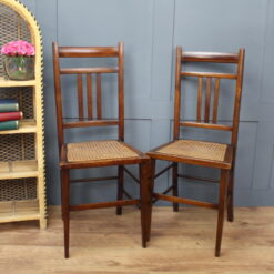 Edwardian Oak Chairs