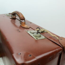 Vintage Brown Suitcase