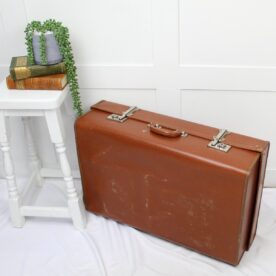 Vintage Pioneer Expanding Suitcase