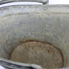 Vintage Zinc Coal Bucket