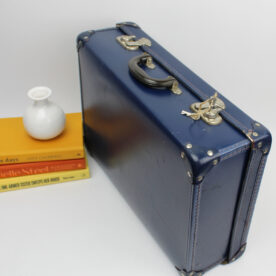 Vintage Blue Suitcase