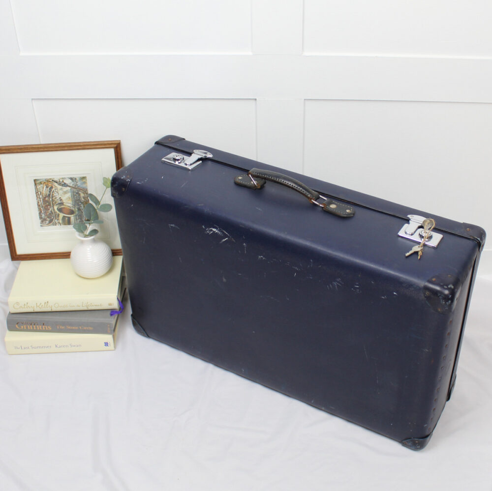 Large Vintage Globetrotter Suitcase