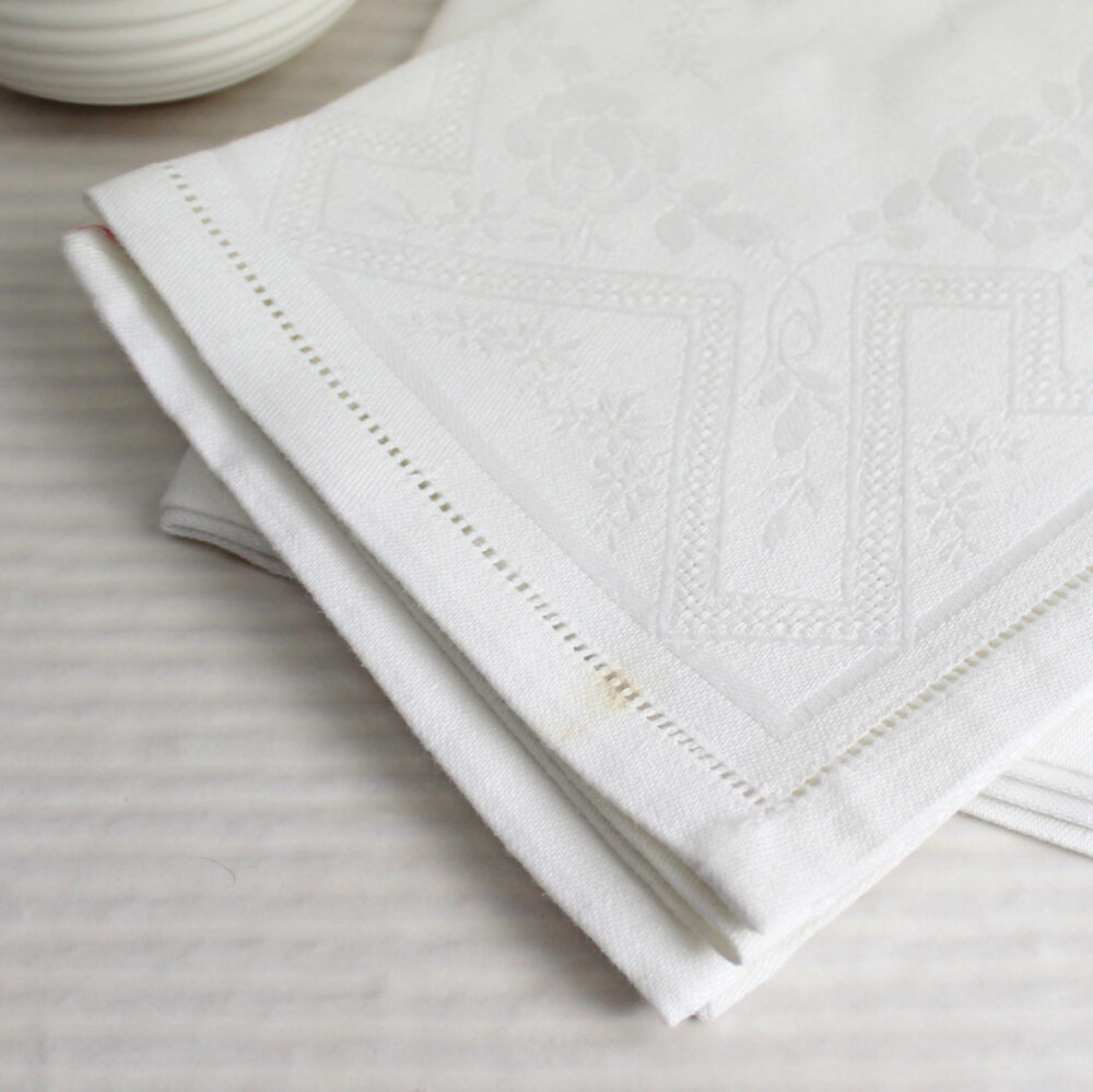 Vintage Damask Napkins