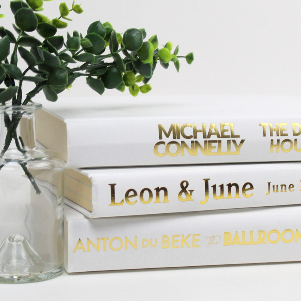 Decorative White Books