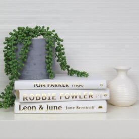 White Modern Bookstack
