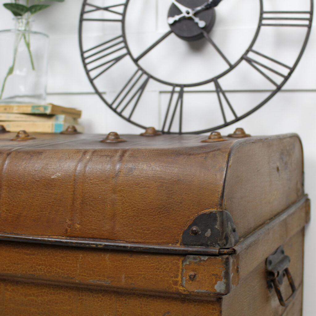 Vintage Metal Trunk