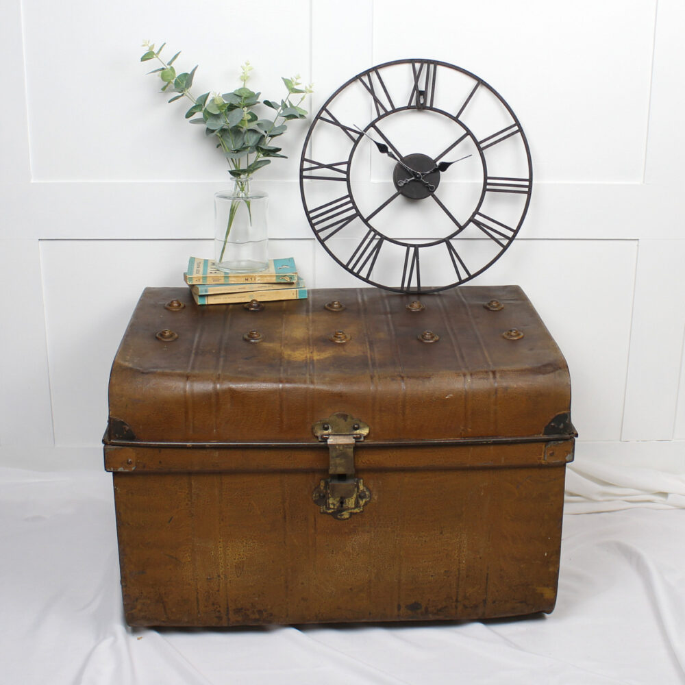 Vintage Metal Trunk