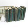 Vintage Green Decorative Books