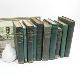 Dark Green Decorative Books.