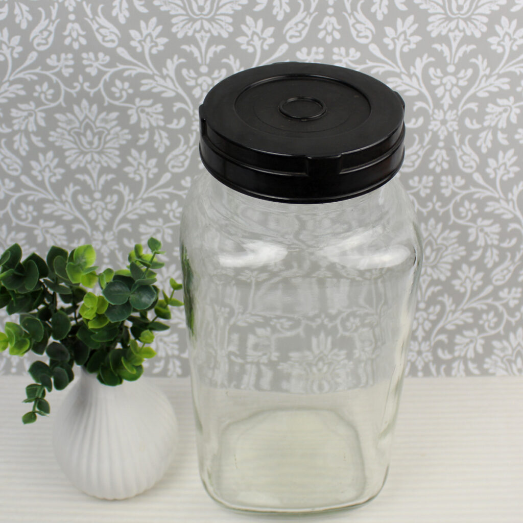 Vintage Glass Sweet Jar