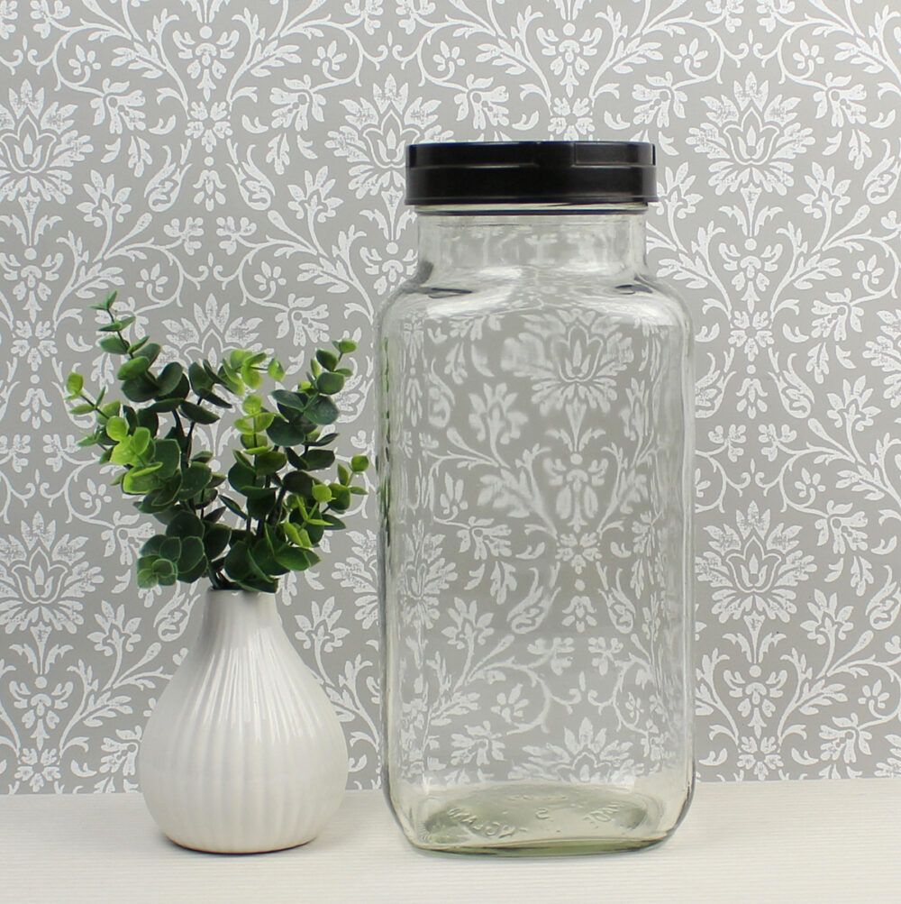 Vintage Glass Sweet Jar