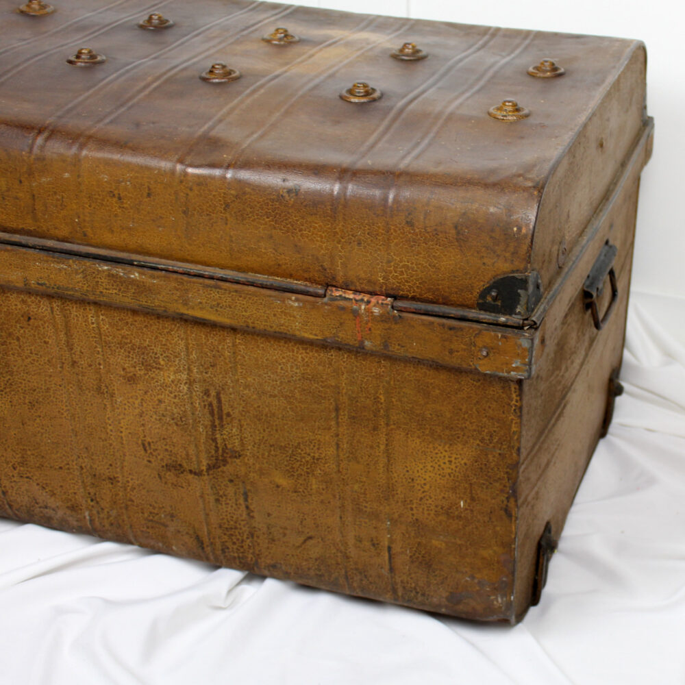 Vintage Metal Trunk