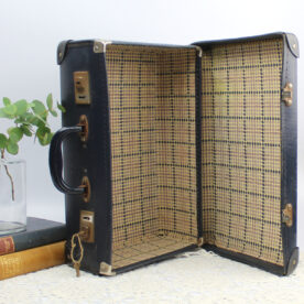 Blue Vintage Travel Case