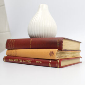 Vintage Books for Decor