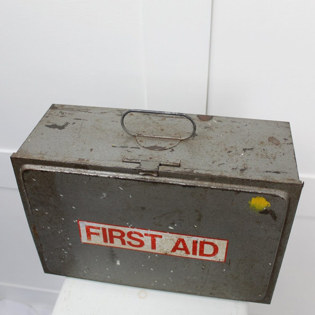 Vintage First Aid Box