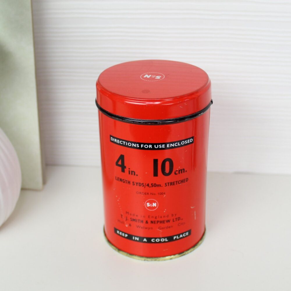 Vintage Elastoplast First Aid Bandage Tin - Image 3