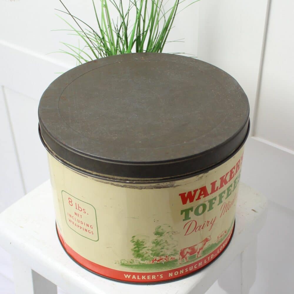 Vintage Walker's Toffee Tin. - Image 2