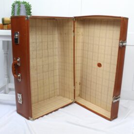 Vintage Pioneer Expanding Suitcase