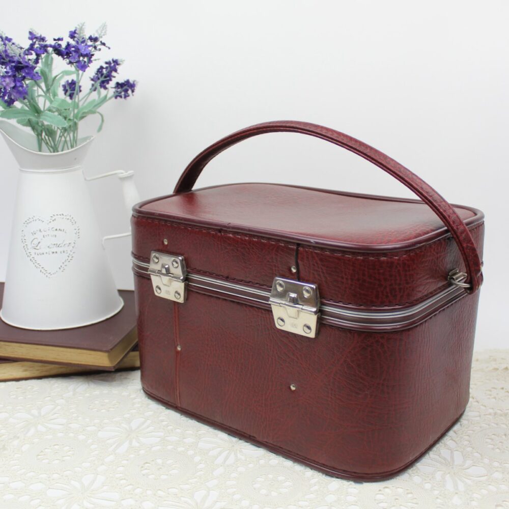 Vintage Antler Vanity Train Case