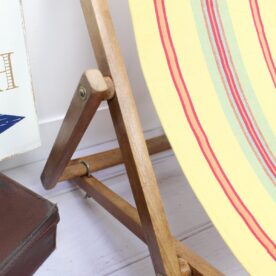 Vintage Childs Deckchair Retro Garden Decor