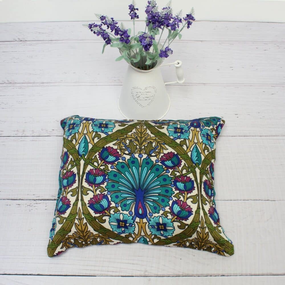 Handmade Vintage Floral Cushion.