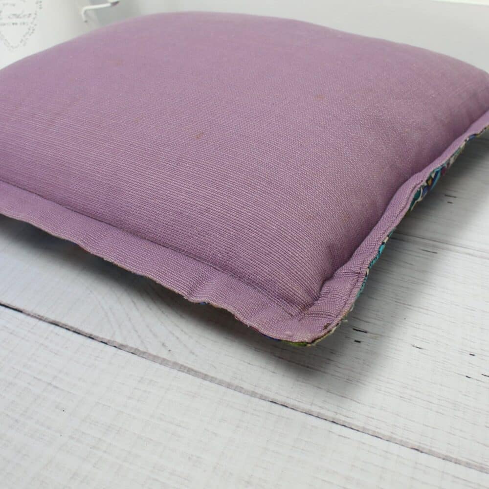 Handmade Vintage Floral Cushion. - Image 4